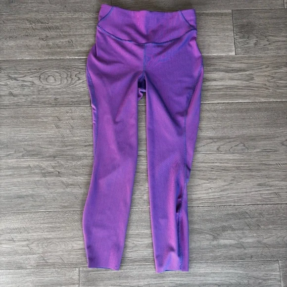 Lululemon Base Pace High Rise Tight 25” – Two-Tone Ribbed Size 8 - Picture 11 of 16